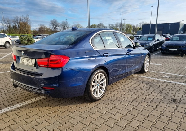 BMW Seria 3 cena 89900 przebieg: 96000, rok produkcji 2018 z Milanówek małe 137